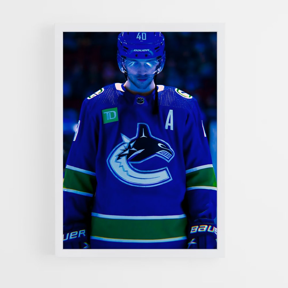 Poster Elias pettersson victoires – affiche Hockey sur glace (vue 3)
